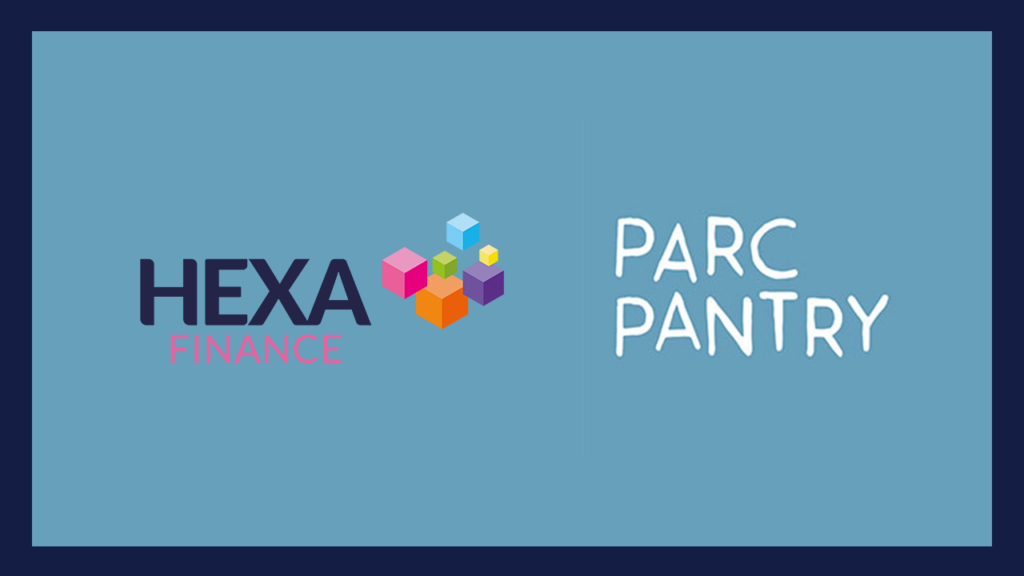 Hexa logo and parc pantry Logo